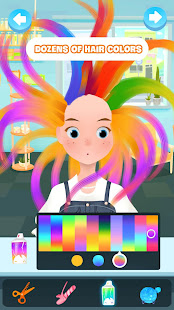 Hair salon games : Hair styles and Hairdresser 1.8.3 screenshots 1
