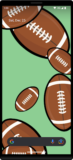 Footballs Live Wallpaper Screen 3