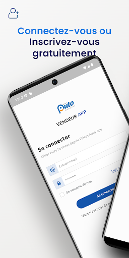 Android application Pièces Auto App Vendeur screenshort