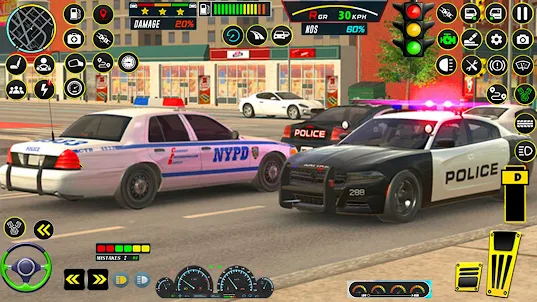 Police Car Parking: Car Chase