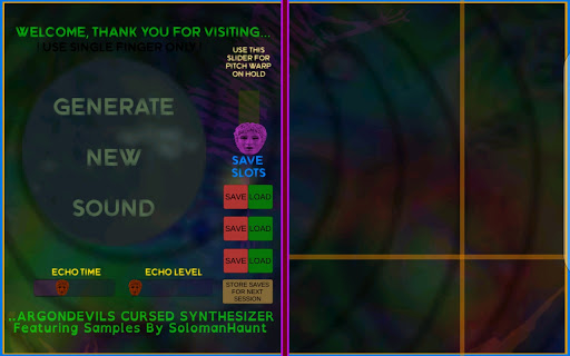 Argondevils Cursed Synthesizer Screen 2