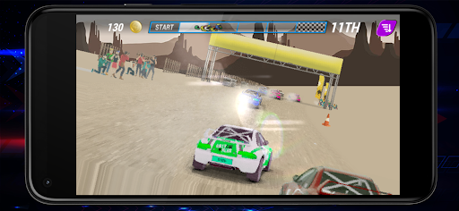 Juego carro carrera Online Screen 3