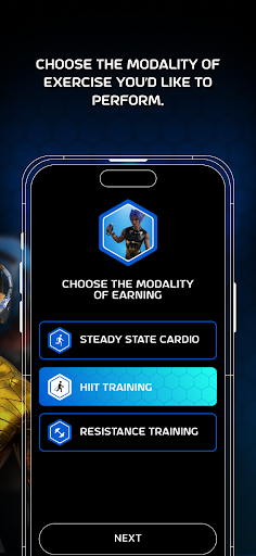 MetaGym - Fitness Tracking Screen 2