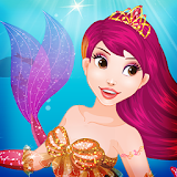 Mermaid Princess Dress Up - Spa, Makeup Salon Game icon