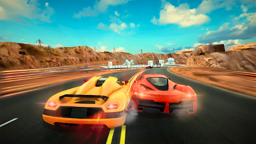 Android application Street Car Racing-Nitro Fire screenshort