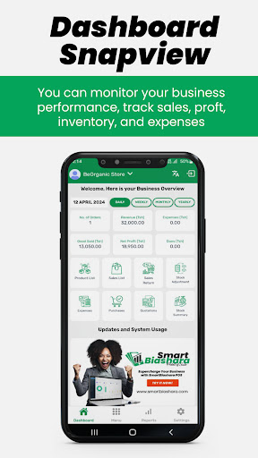 Android application SmartBiashara (POS) screenshort