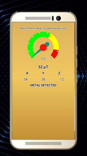 Android application Gold Detector-Smart Detector screenshort