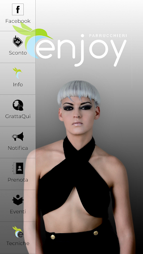 Android application Enjoy Parrucchieri screenshort