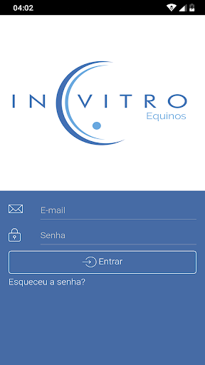 Android application In Vitro Equinos screenshort