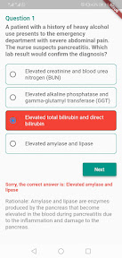 Nursing Exam with Rationale screenshot