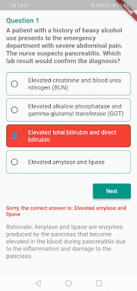 Nursing Exam with Rationale screenshot 6