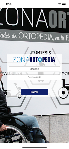 Android application ZONAORTOPEDIA screenshort