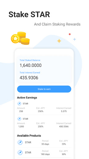 Star Network - Social DeFi Screen 3
