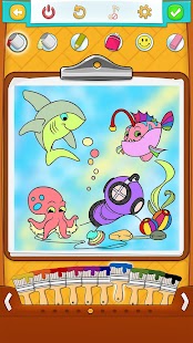 Fish Coloring Pages Screenshot