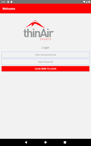 Android application ThinAir screenshort