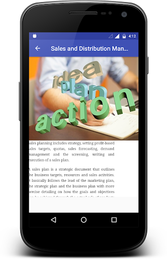Sales Management Screen 3