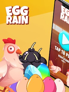 Egg Rain - Sepete topla Screenshot