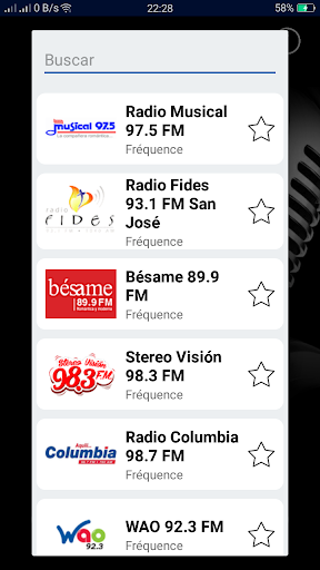 Android application Radio Costa Rica screenshort