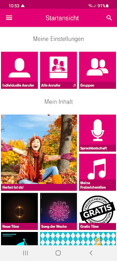 Android application Freizeichentöne (AT) screenshort