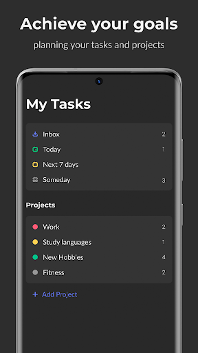 Focus Go – Time Management Screen 2