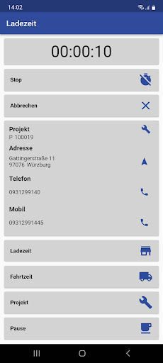 Sykasoft Zeiterfassung Screen 3