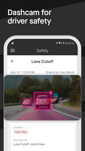 Screenshot of Motive Driver