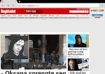 screenshot of Norske Aviser