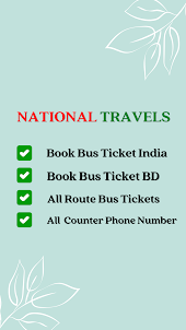 National Travels Bus Tickets