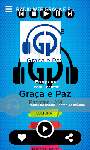 Rádio web Graça e Paz Screen 2