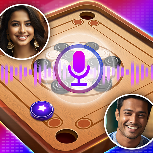 Carrom League: Friends Online logo