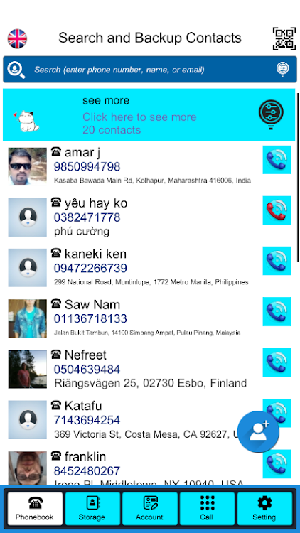 Contacts store - 7.0 - (Android)