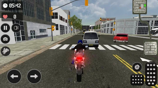 Motorcycle Police Simulation