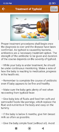 Typhoid Fever Diet & Treatment screenshot 6