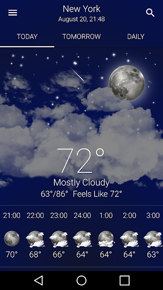 Weather: Clear Skies banner