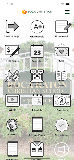 Android application Boca Raton Christian School screenshort