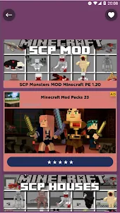 SCP Monsters MOD for MCPE
