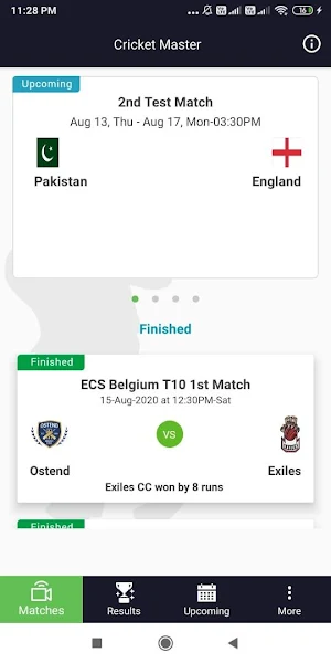 Cricket Master Live Line screenshot 3
