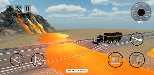 Road car crash game 3d