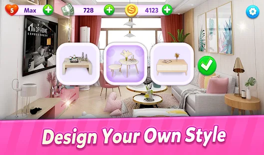 Home Design House Decor Makeover v1.3.9 Mod (Free Shopping) Apk
