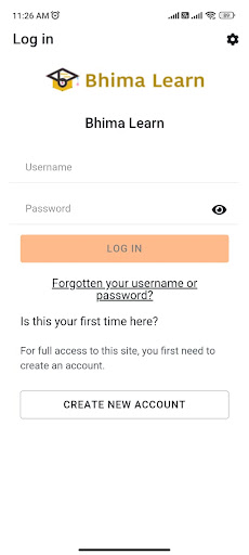 Android application Bhima Learn screenshort