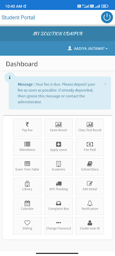 Android application IAPS Udaipur screenshort