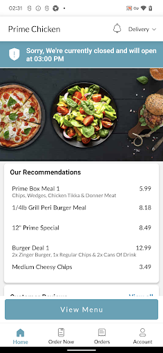 Prime Chicken Screen 2