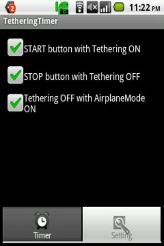 TetheringTimer