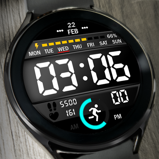 Key024 Digital Watch Face Screen 3
