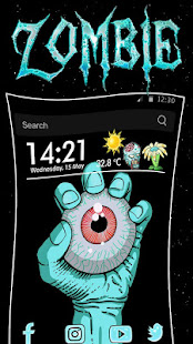 Skull Zombie Eye Themes, Live Wallpaper for PC / Mac / Windows  -  Free Download 