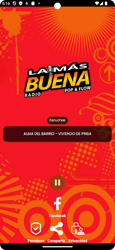 La Mas Buena FM Screen 3