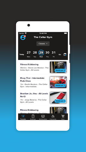 The Cellar Gym Screen 3