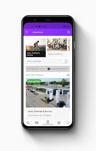 Rietberg-App Screen 3