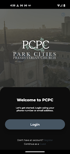 Android application Park Cities Presbyterian screenshort
