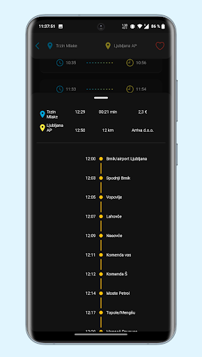 Arriva prihodi Screen 3